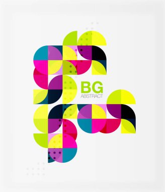 Arka plan daire elemanları