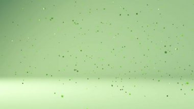 Uçan küçük parçalar arka plan soyut