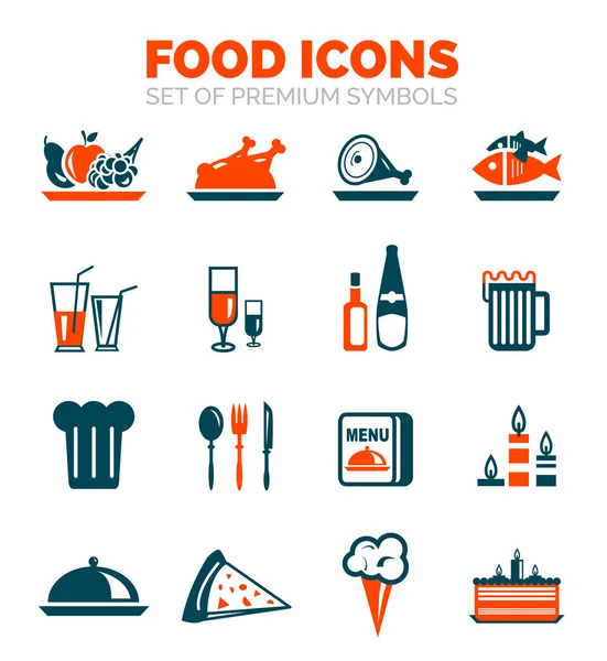 Набор векторных иконок питания — стоковый вектор