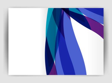 Dalga Tasarım broşür veya yıllık raporu kapak