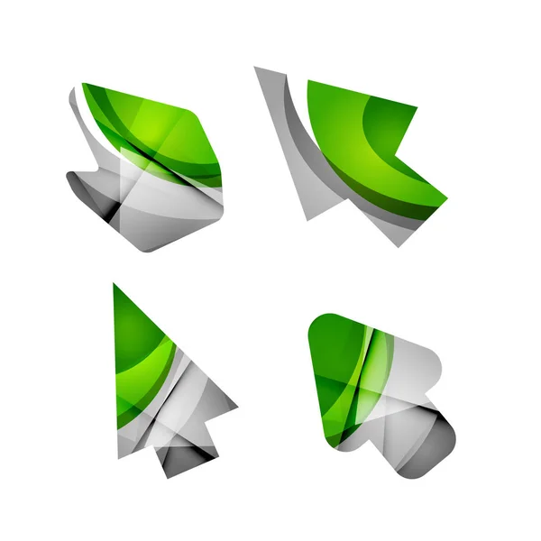 Vector pictogram pijl muisaanwijzer of directionele symbool — Stockvector