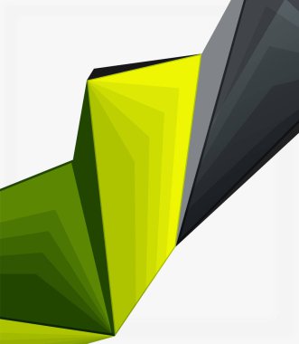 Düşük Poli 3d geometrik şekil arka plan