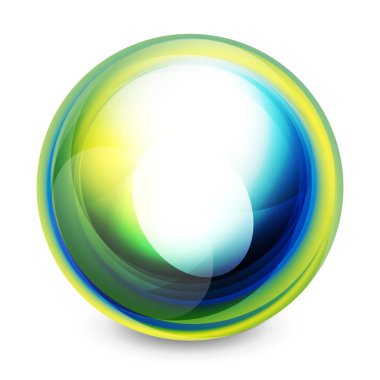 Cam Küre, fütüristik soyut öğe