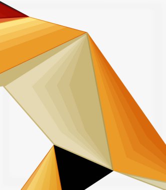 Düşük Poli 3d geometrik şekil arka plan