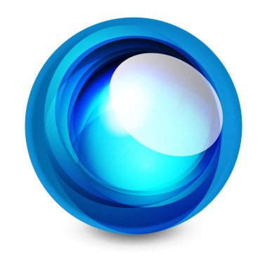 Cam Küre, fütüristik soyut öğe