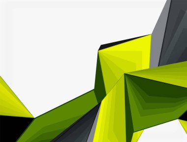 Düşük Poli 3d geometrik şekil arka plan