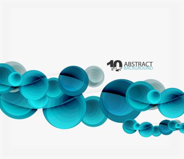 Daire vektör arka plan