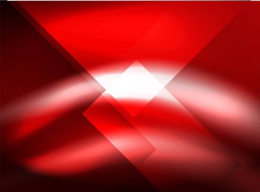 Parlak vektör dalga ipek arka plan