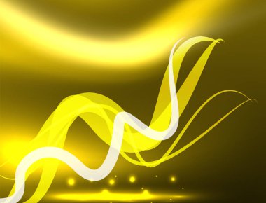 Parlak parlak dalga arka plan