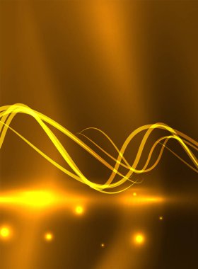 Parlak parlak dalga arka plan