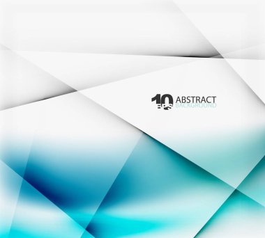 Yüksek teknoloji veya iş fütüristik bulanık şablonu