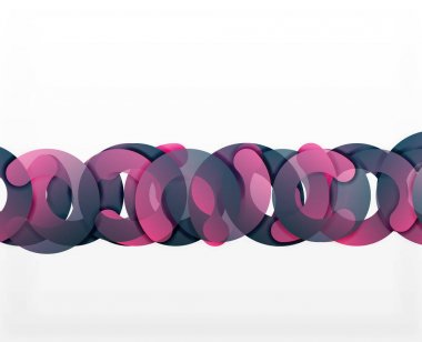 Daire geometrik arka plan, renkli iş veya web için teknoloji tasarım