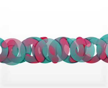 Daire geometrik arka plan, renkli iş veya web için teknoloji tasarım