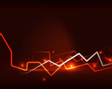 Neon yıldırım vektör arka plan