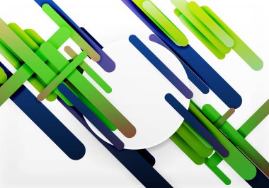 3D kağıt rengi düz çizgiler arka plan kesmek