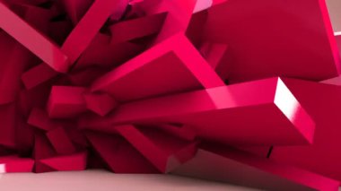 Geometrik arka plan, duvar deformasyon