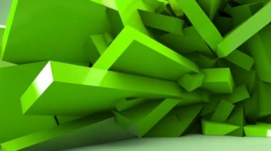 Geometrik arka plan, duvar deformasyon