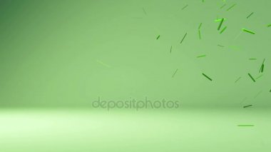 Küre geometrik arka plan - dönüşüm, geçiş animasyon