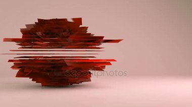 Fütüristik döndürme geometrik dönüşümü hareket grafik arka plan