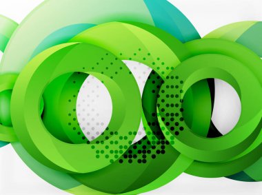 Daire arka plan tasarımı