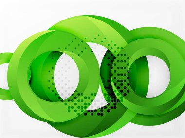 Daire arka plan tasarımı