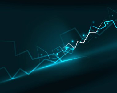 Neon yıldırım vektör arka plan