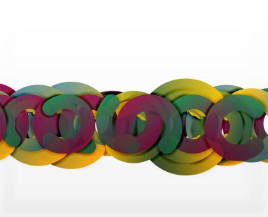 Daire geometrik arka plan, renkli iş veya web için teknoloji tasarım