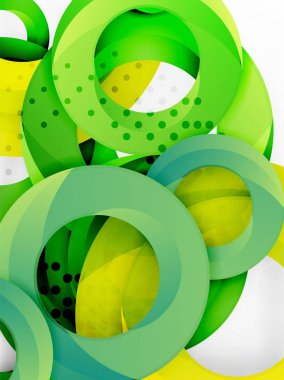 Daire arka plan tasarımı