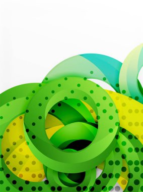 Daire arka plan tasarımı