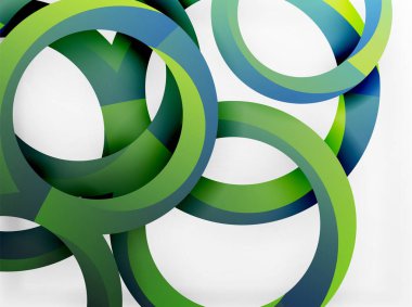 Vektör 3d yüzük tasarım arka plan