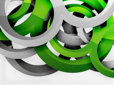 Vektör 3d yüzük tasarım arka plan