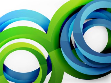 Vektör 3d yüzük tasarım arka plan