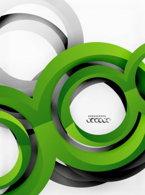 Vektör 3d yüzük tasarım arka plan