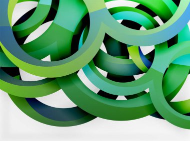 Vektör 3d yüzük tasarım arka plan