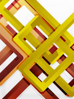 Dikdörtgen tüp elemanları, vektör arka plan