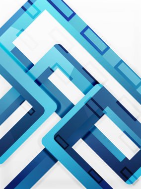 Dikdörtgen tüp elemanları, vektör arka plan