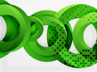 Daire arka plan tasarımı