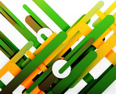 3D kağıt rengi düz çizgiler arka plan kesmek