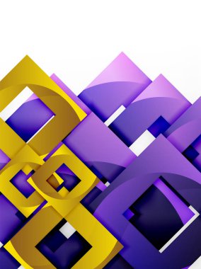 Vektör kare şablon arka plan