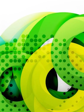 Daire arka plan tasarımı