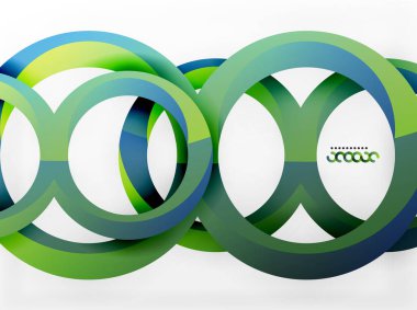 Vektör 3d yüzük tasarım arka plan