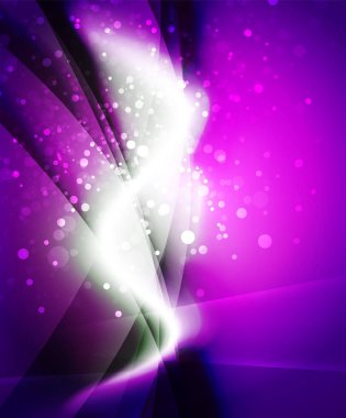 Parlak dalga, magicabstract arka plan