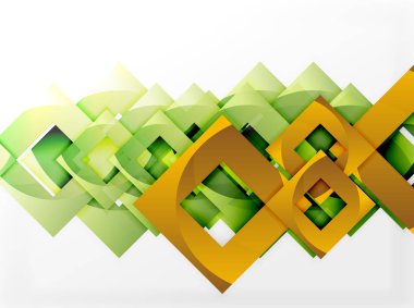 Vektör kare şablon arka plan