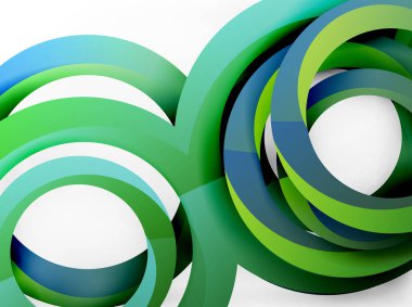 Vektör 3d yüzük tasarım arka plan