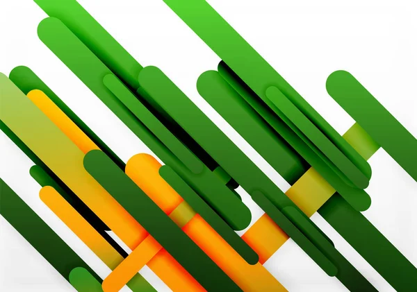 Schneiden 3D Papierfarbe gerade Linien abstrakter Hintergrund — Stockvektor