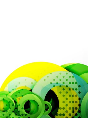 Daire arka plan tasarımı