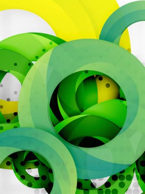 Daire arka plan tasarımı