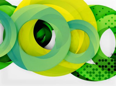 Daire arka plan tasarımı