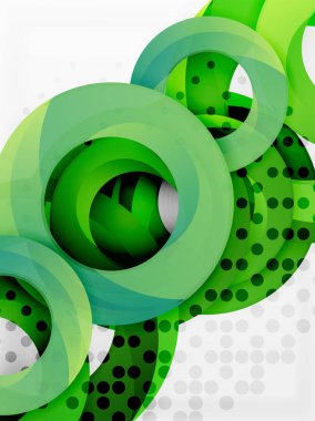 Daire arka plan tasarımı