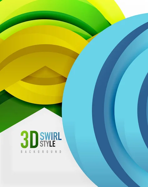 Design de onda 3D —  Vetores de Stock